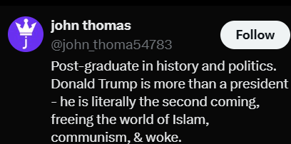 SylicLost's tweet photo. @john_thoma54783 @fable Ok racist fuck. Bet u had a fun time on Epstein island. https://t.co/iPmGPmBNb5