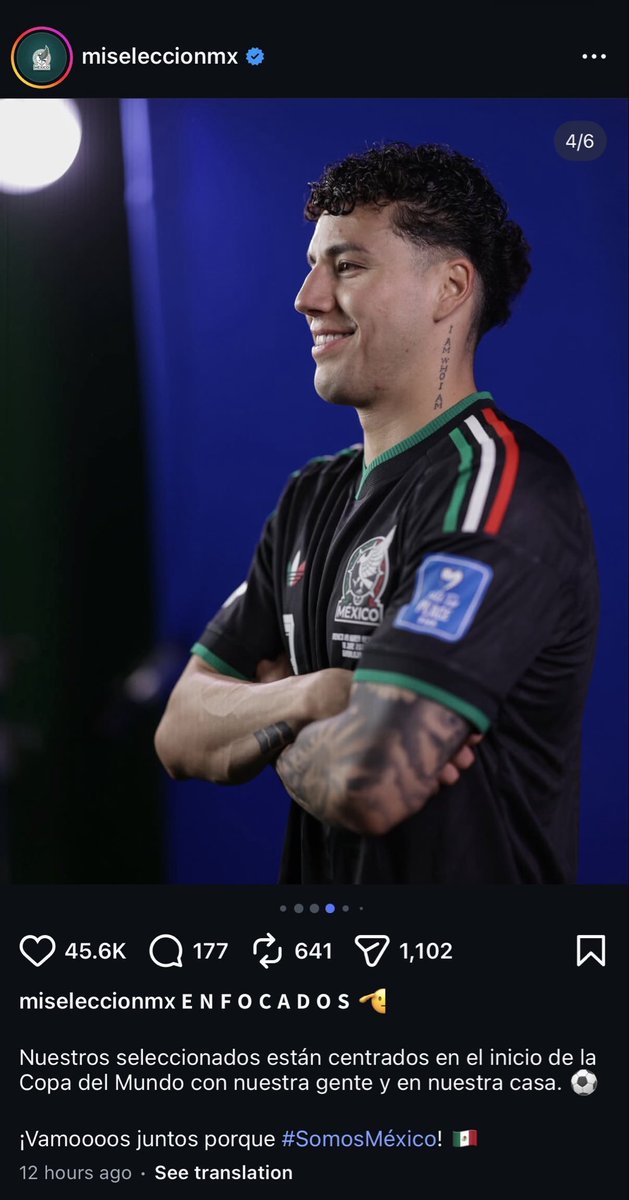 mr_demchenko's tweet photo. @Footy_Headlines Mexico as the first host nation playing just released the photos of their official photoshoot and the badges look like a mixed bag on the horizontal alignment but one thing is clear that there won’t be a fifa commemorative badge. https://t.co/LZvdIhmjf4