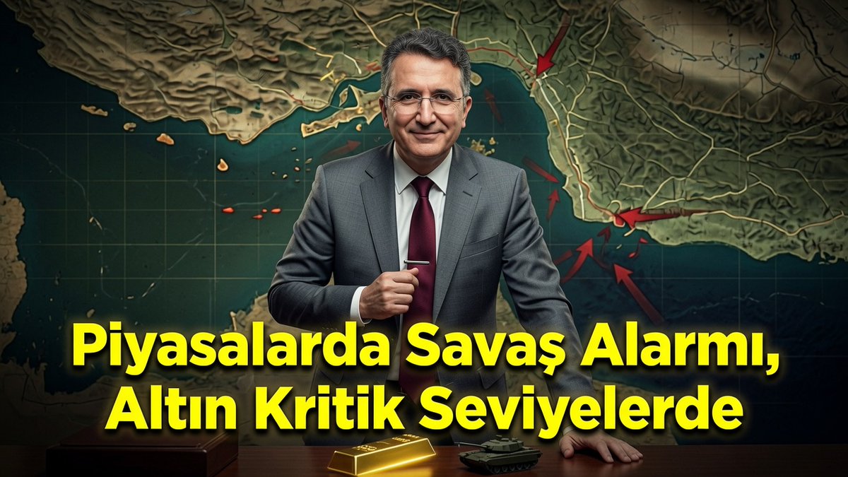 TuncSatiroglu's tweet photo. Piyasalarda Savaş Alarmı, Altın Kritik Seviyelerde https://t.co/rSQaXGmo7X https://t.co/KrWvxL1Rwu