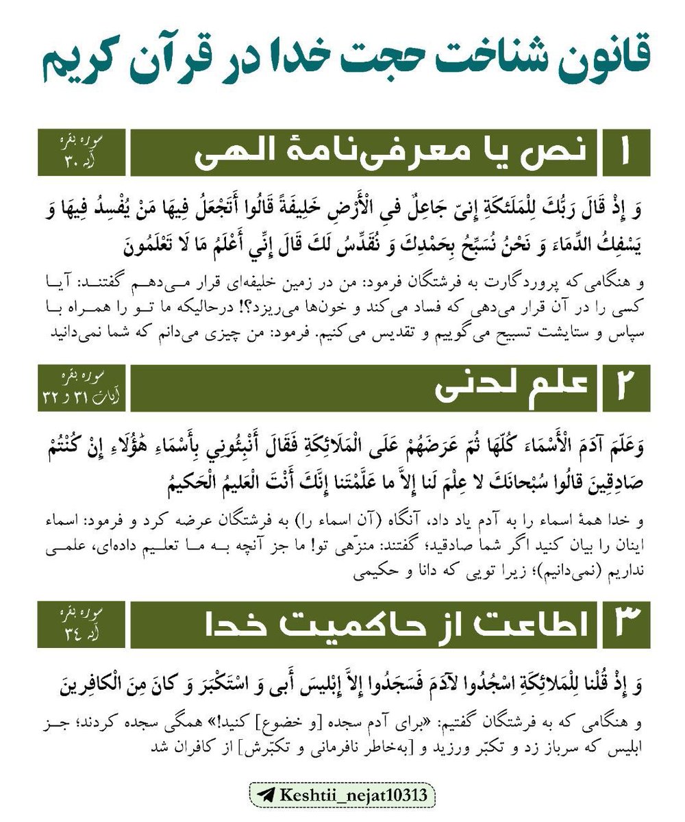 kazm_ahmdy's tweet photo. ✅سنت الهی.
این سنت خدا است که در همه ادوار و امم گذشته برقرار بوده و بدان که سنت خدا هرگز مبدل نخواهد گشت.
📚قرآن کریم، سوره الأحزاب، آیه ٦٢
#احمدالحسن_را_بشناس
#عبرت_تاریخی https://t.co/IuRo1Yzfa3