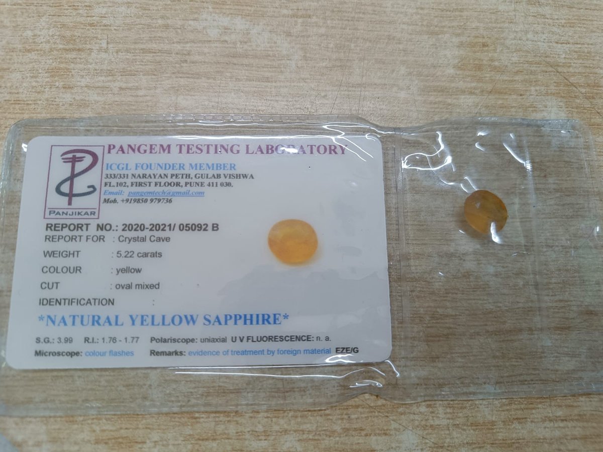 gitudivinetouch's tweet photo. Certified Natural Yellow Sapphire — harness Jupiter’s energy for prosperity, confidence and clarity. Certified authenticity, astrology-guided selection and nationwide delivery. ₹21,000. Learn more: https://t.co/7fDOV1fLJX
#YellowSapphire #Gemstones #VedicAstrolo#HealingCrysta https://t.co/M6oIQnND03