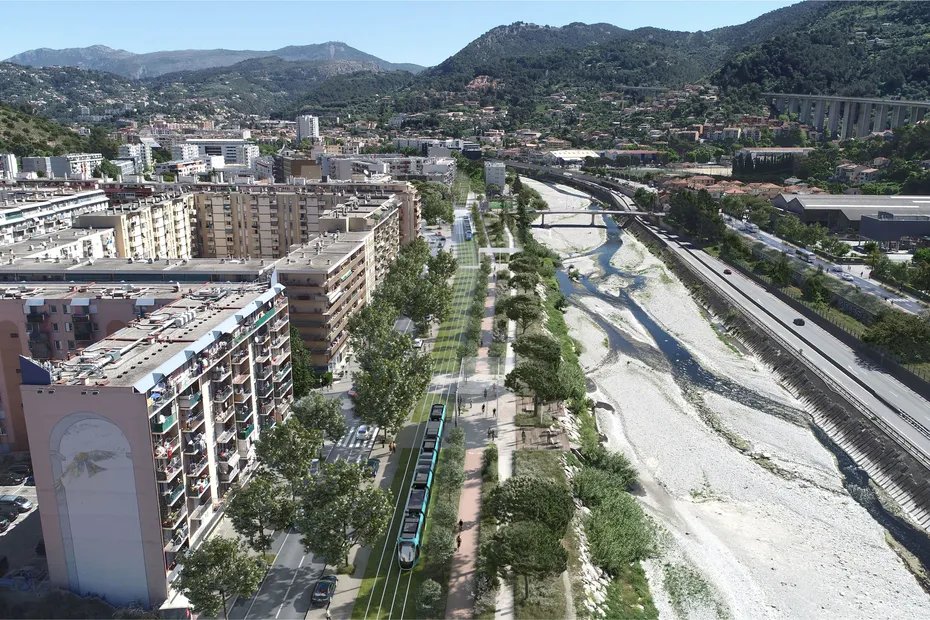 F3cotedazur's tweet photo. "Cela va désenclaver la vallée" : la ligne 5 du tramway reliant Nice à Drap validée à l'unanimité par le conseil métropolitain

https://t.co/2EdYbPFlwc

#Nice06 https://t.co/mvQomAo0Xq