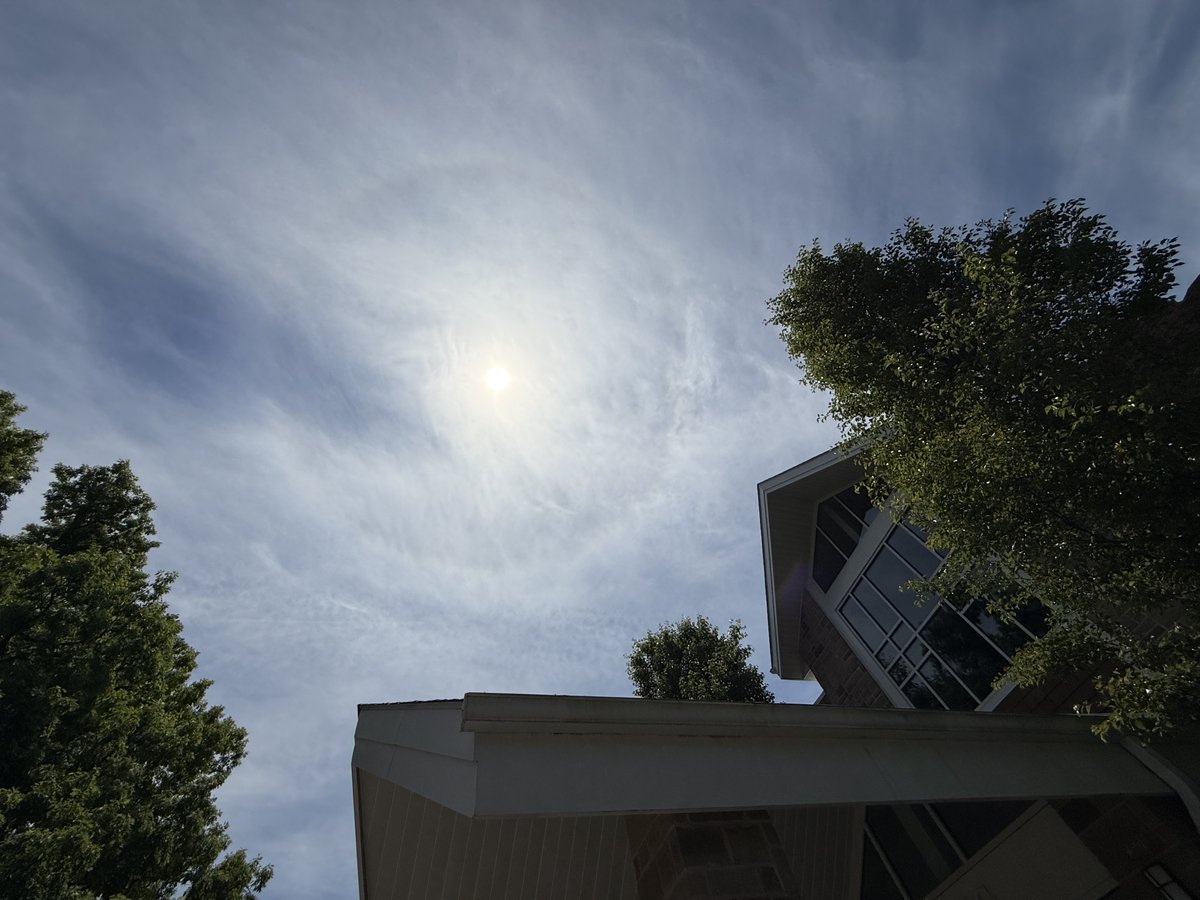 jrccleveland's tweet photo. On June 1, Fr. Paul O’Connor, SJ captured this stunning 22-degree halo above the Jesuit Retreat Center.

This ring of light forms when sunlight passes through ice crystals high in the atmosphere. A beautiful reminder that ordinary days can hold unexpected wonder. https://t.co/7WoFnQnqpp