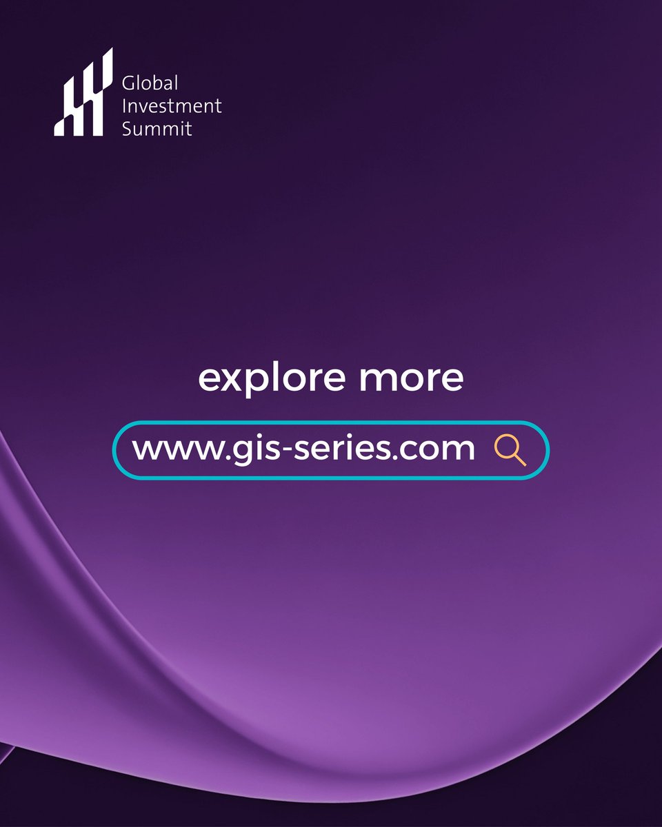 GisSeries's tweet photo. The #GIS2026 brings together the leading priority sectors on a unified platform that connects capital with high-value opportunities, fostering an integrated investment environment that drives sustainable value and builds strategic cross-border partnerships.
#GlobalEconomy #Paris https://t.co/naBkOIWWvI
