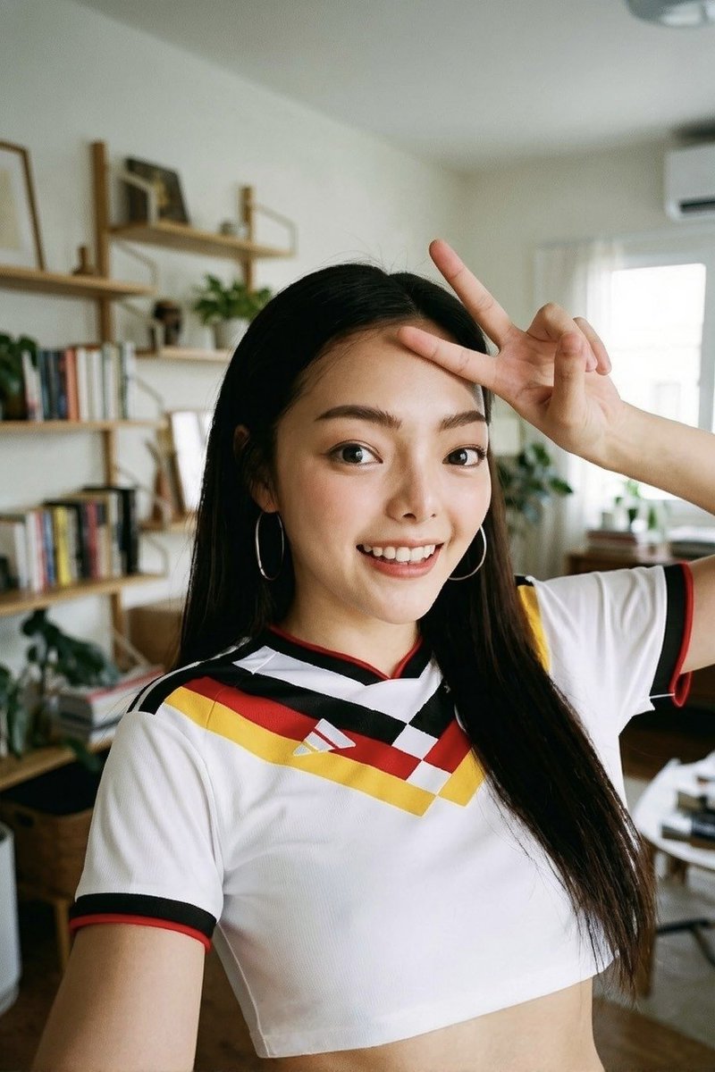 Maythi_sa's tweet photo. คนพร้อมเสื้อพร้อม  🇩🇪
แต่ตกลงจะได้ดูมั้ย 555

#WorldCup #FIFAWorldCup #WorldCup2026 #บอลโลก #adidas https://t.co/WVbE2811i5