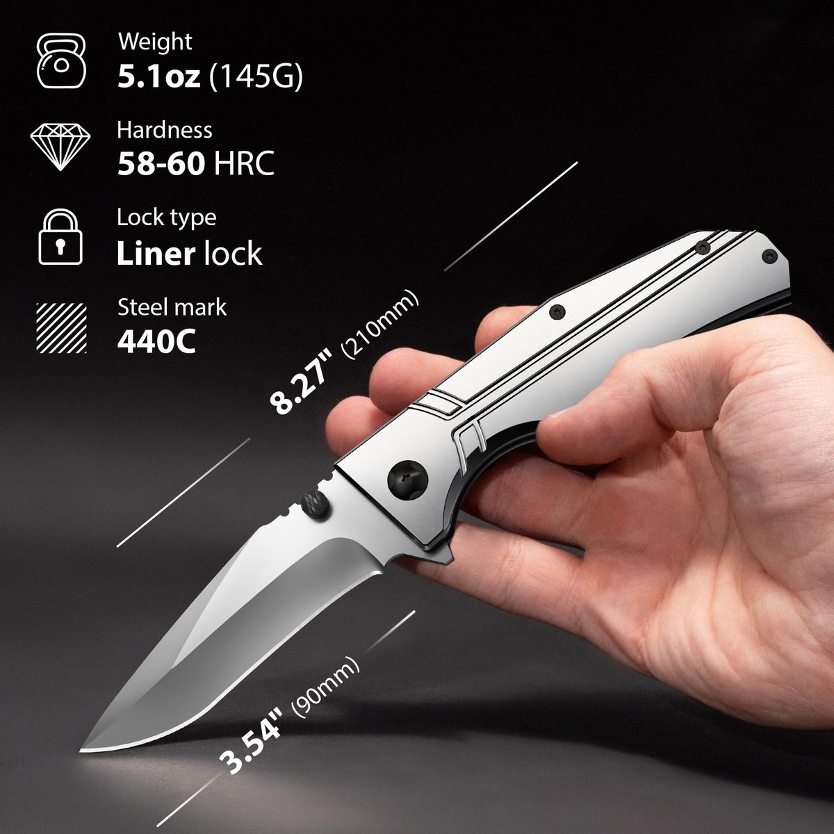 316Exposure's tweet photo. @StephenM Austin Metcalf was fatally stabbed with a semi-serrated folding pocket knife that had a 3.5-inch black blade and a textured silver handle. https://t.co/nfWsW0AKbW