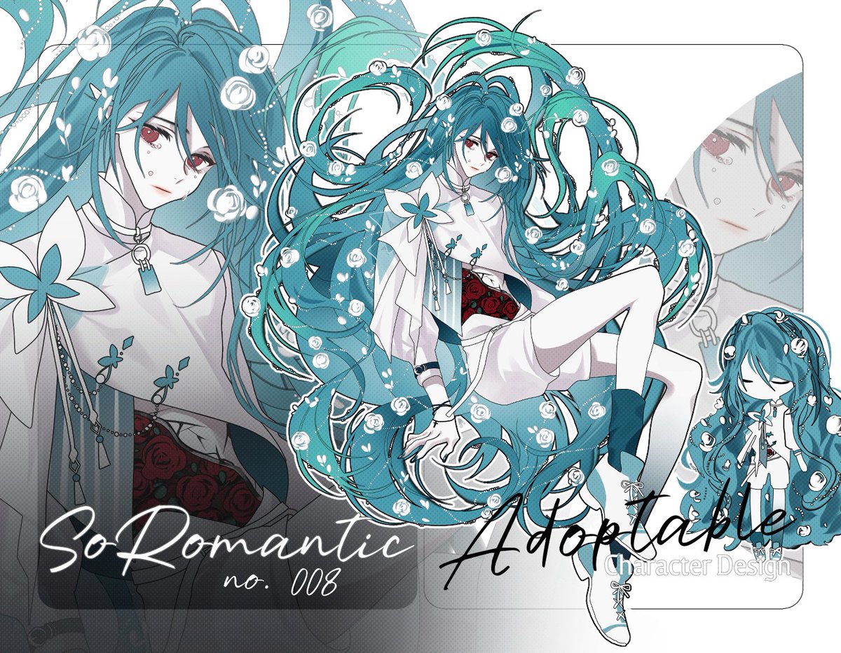 cocosonabi's tweet photo. ✦ Adoptable [SoRomantic no. 008] ✦

Available now on VGen! Please check the link below to claim this character! 

#Adoptable #Adoptables #CharacterDesign #VGen https://t.co/nT8noIvA1J
