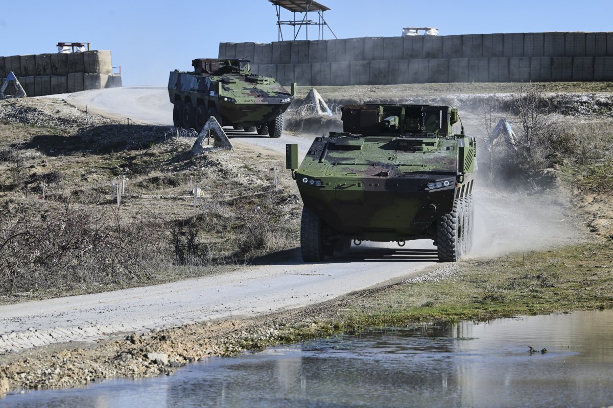 Slavic951's tweet photo. Lazar 3M APC/IFV (the role depends on the chosen weapon station, either 12,7mm or 30mm weapon station/turret, and the armor package).

This modular 8x8 vehicle is designed and produced by a Serbian company Yugoimport-SDPR. https://t.co/CHTZB3yQMb