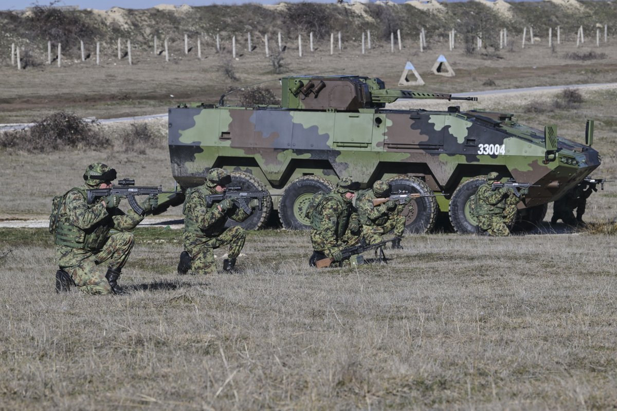Slavic951's tweet photo. Lazar 3M APC/IFV (the role depends on the chosen weapon station, either 12,7mm or 30mm weapon station/turret, and the armor package).

This modular 8x8 vehicle is designed and produced by a Serbian company Yugoimport-SDPR. https://t.co/CHTZB3yQMb