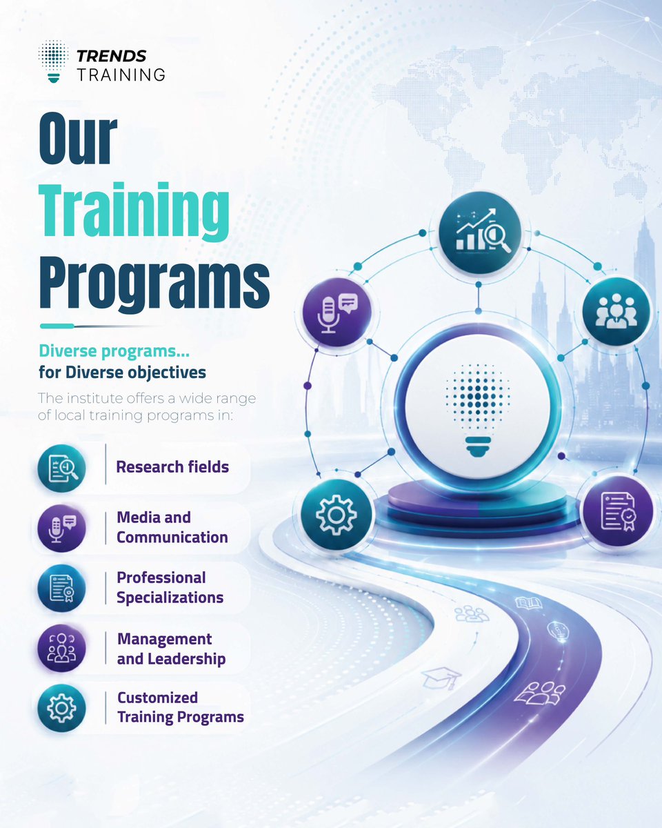 trendstraining's tweet photo. Toward sustainable impact and continuous excellence.

We are committed to empowering future leaders, developing innovative training programs, and building impactful partnerships that strengthen capabilities and create lasting value.

Our Website: https://t.co/rr1NayIVZ5 https://t.co/BaBH9UU50t