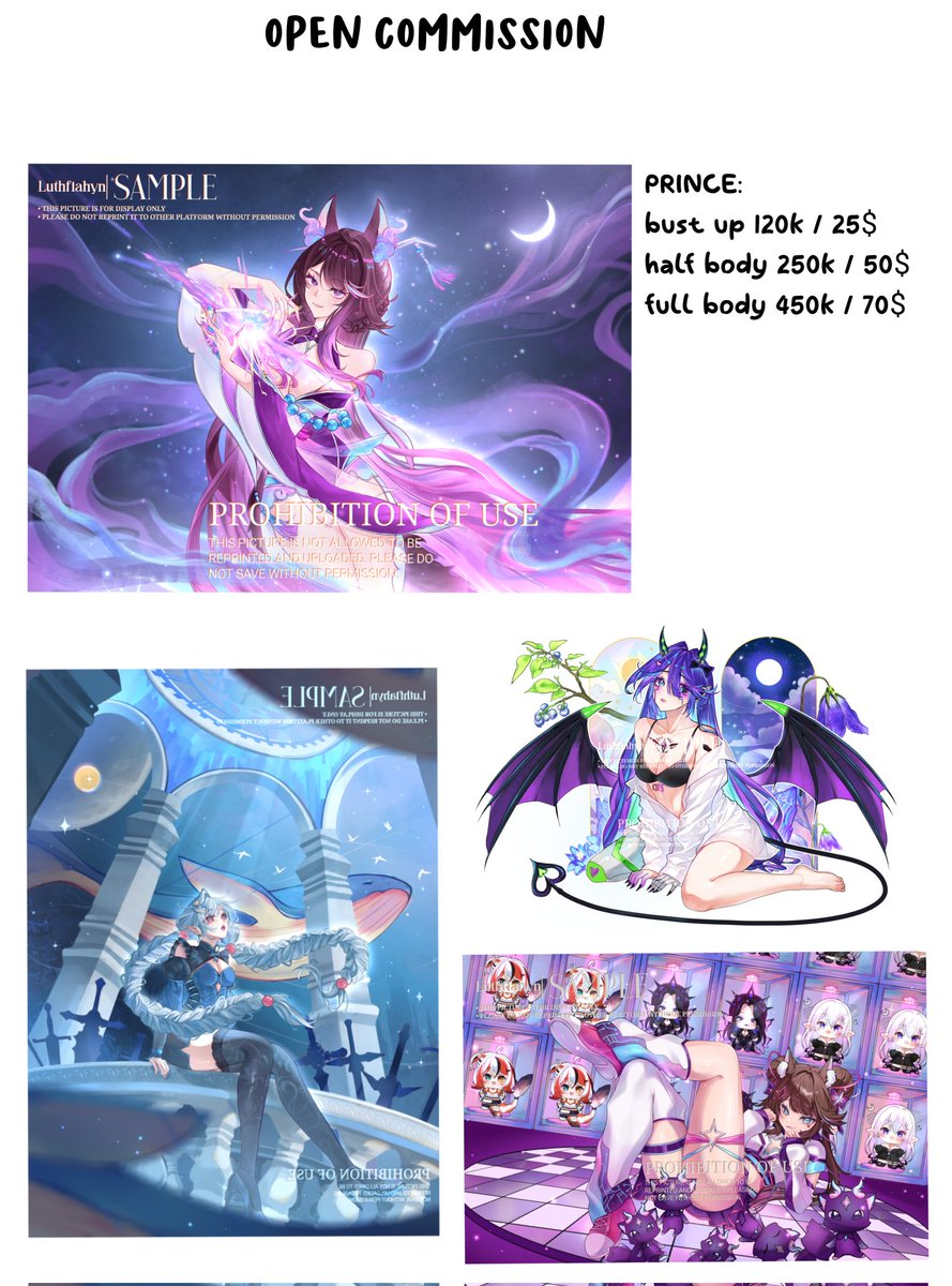 Luthfiahyn | commission open tweet media