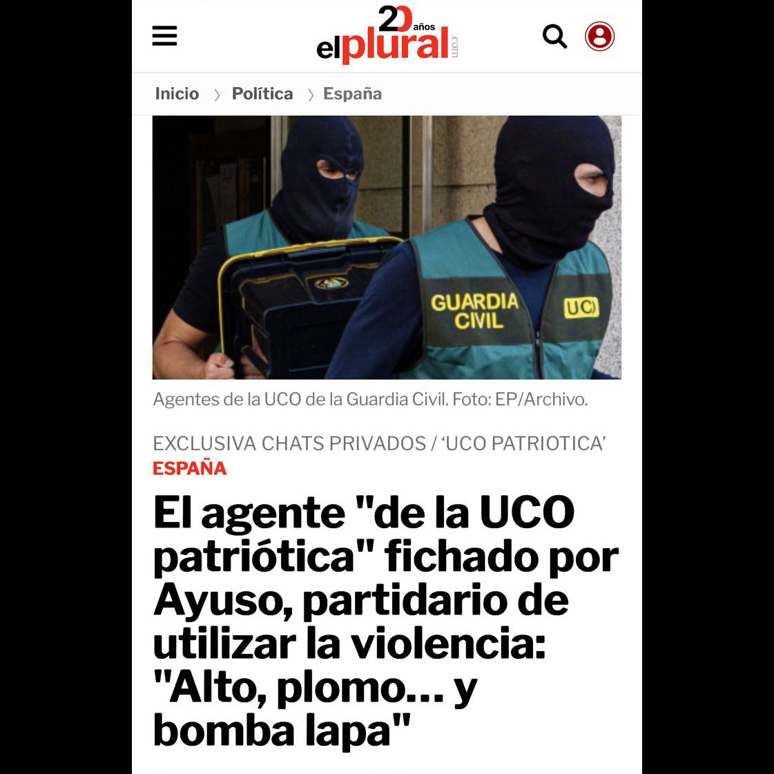 Magonauta's tweet photo. Cuanto mejor le hubiera ido a @El_Plural si hubiera exigido a sus "fuentes" que certificaran bajo notario la "exclusiva" de los dos DNI del juez Peinado o la de la bomba lapa.

Por eso @KettyGarat es premiada y admirada y @JoseMGarrido es una vergüenza para el gremio.

#Horizonte https://t.co/XgA5Z5VYBa