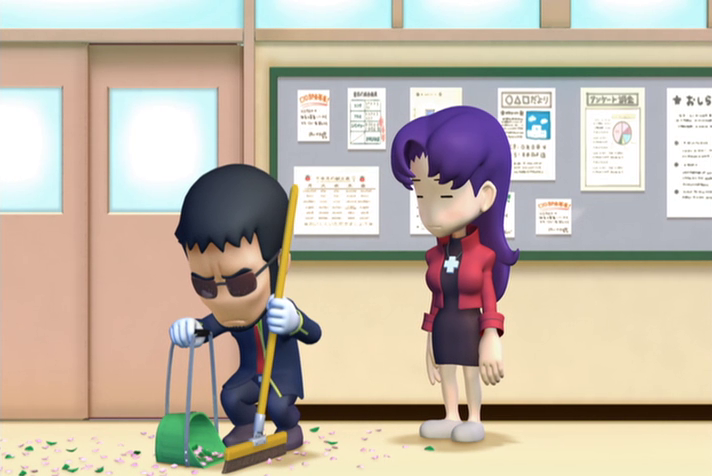 NGEScreenshot's tweet photo. Petit Eva: Evangelion@School
Episode 14
Cleaning Time -Finishing Up- https://t.co/WvmyfqPHIw