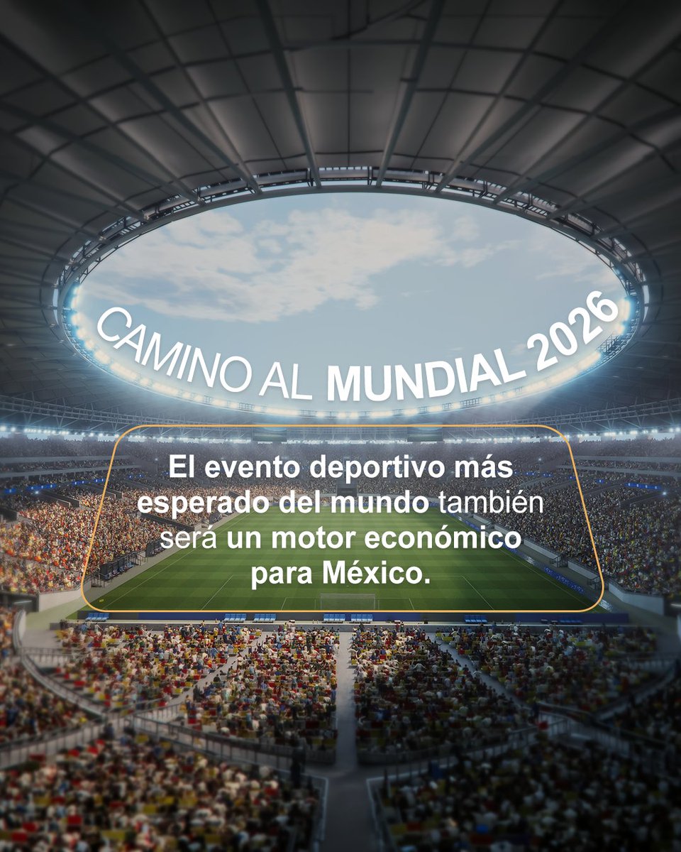 ANTADMx's tweet photo. El Mundial 2026 representa una oportunidad histórica para el retail, el consumo y la economía mexicana.

Encuentra más tendencias e información de la industria en https://t.co/0i6LQXdU2u https://t.co/9f1HOR60N7