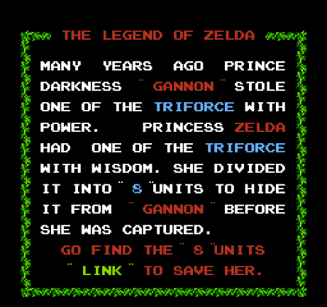 LakeKSteel's tweet photo. To anyone complaining about the "legend scroll" in Ocarina of Time remake, claiming it's a BotW thing... You have not played a Zelda game... https://t.co/XkOmkcYlJQ