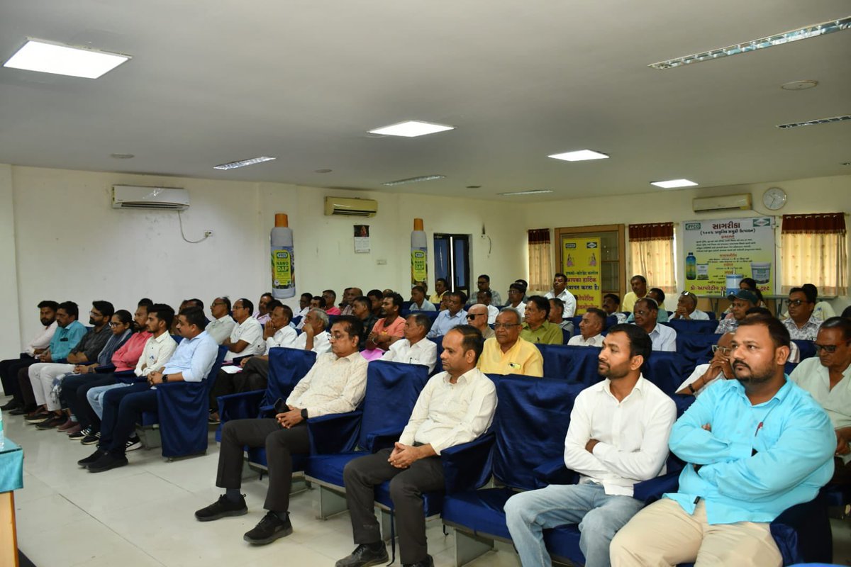 pksingh_iffco's tweet photo. 🌱🚜 A meaningful day at IFFCO Kalol!

Had the privilege of joining the inauguration of the 3-Day Farmers Training Programme for farmers from the Surat region at CORDET, Kalol. The programme aims to empower farmers with modern agricultural practices, sustainable farming techniques, and the effective use of innovative fertiliser solutions.

The occasion was made even more special as we bid farewell to Shri Suresh Patel, a dedicated and highly respected colleague with a strong agricultural background whose outstanding contributions to CORDET and unwavering service to farmers have left a lasting impact. We extend our heartfelt gratitude and best wishes for his future endeavors.

As part of Environment Week celebrations, we also renewed our collective commitment towards a greener, cleaner, and more sustainable Earth through awareness and environmental stewardship.

Together, empowering farmers and protecting nature for a better tomorrow. 🌍🌿

#IFFCO #CORDET #FarmersTraining #EnvironmentWeek #SustainableAgriculture #NanoFertilisers #GoGreen #FarmerEmpowerment