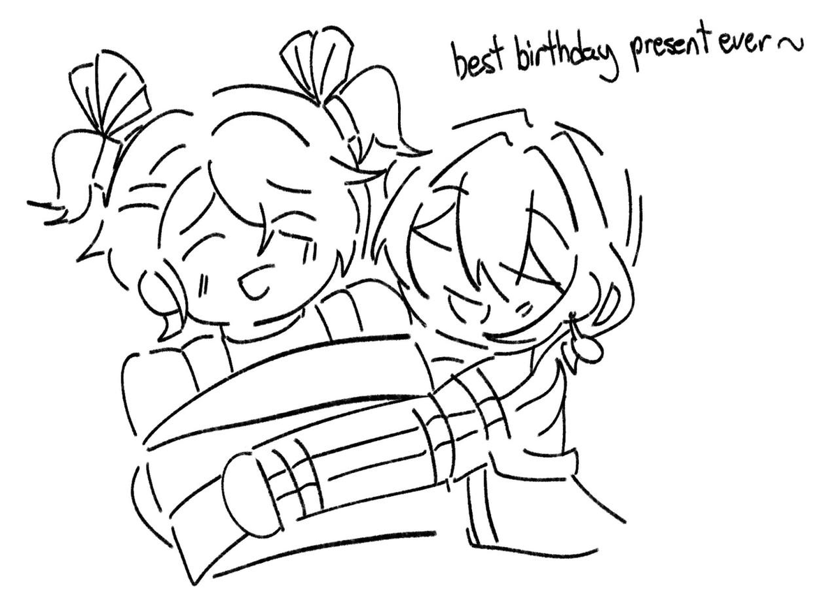 CaramelisedKanD's tweet photo. Haruka literally preening from all the attention ugh these lovebirds https://t.co/wPaHHktbkW