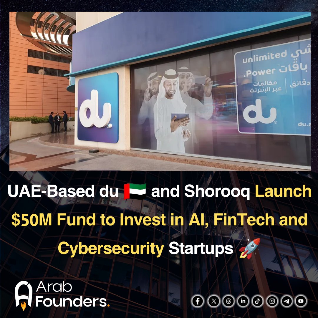 arab_founders's tweet photo. The new investment vehicle will support startups developing emerging digital technologies across the UAE and the wider region.

https://t.co/hvSeb20Yhs https://t.co/4el3HHLhBD