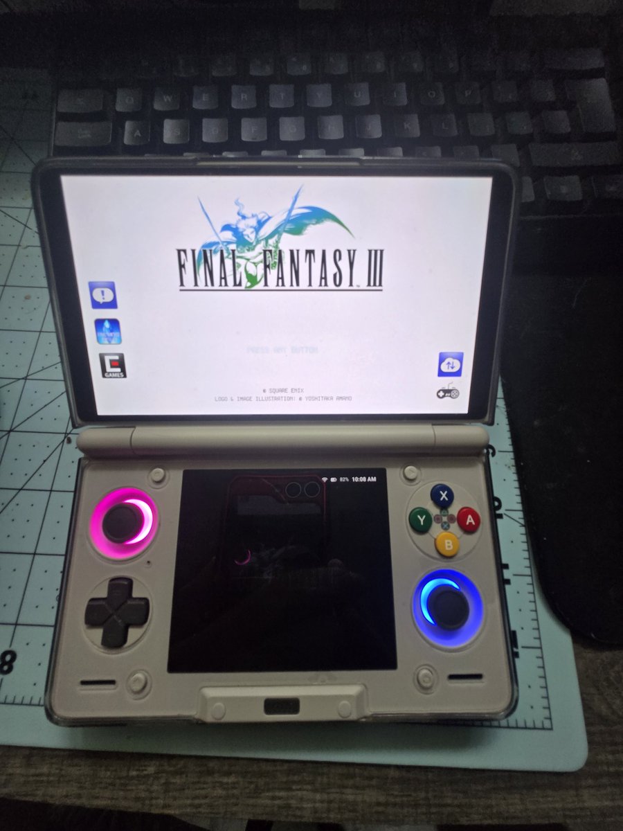 DGPro95's tweet photo. My next playthrough is Final Fantasy III. https://t.co/rRWoDQBfRX