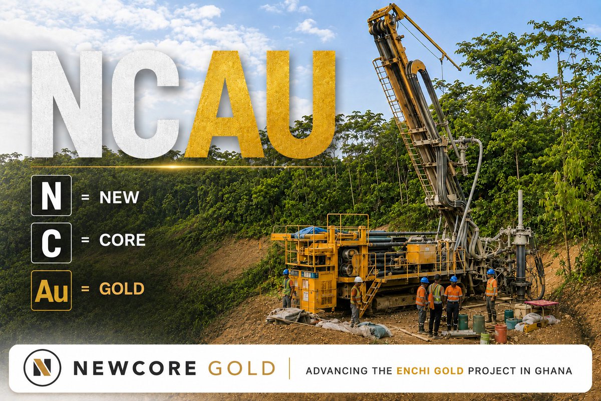 NewcoreGold's tweet photo. Curious where Newcore Gold's ticker symbol comes from? $NCAU.V breaks down simply:

N=New
C=Core
AU=chemical symbol for gold 

A ticker that says exactly what we are about: Newcore Gold ⛏️✨
 
https://t.co/5PlQ1z4y0T https://t.co/QLVBR9yWCY
