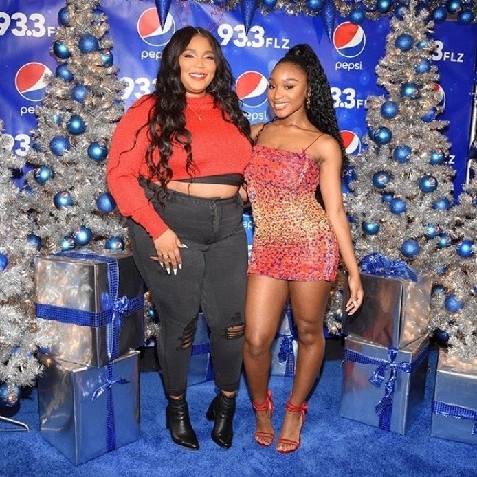 normanibrasiI's tweet photo. DIVA! @Lizzo não mente, e avisa que a Normani nunca fez música ruim 🤎 https://t.co/vd1n2aGYzK