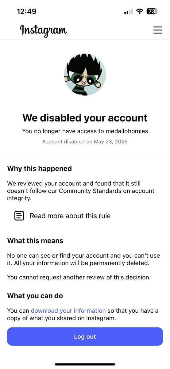 paramoooooooo's tweet photo. @MetaNewsroom @Meta Dear @Meta I think my account was suspended with no reason, I own a small business account and everything I sell was in there, I’m trying to request a real review of my accounts because this have no sense to me, this is affecting my business and my life, can you help me please https://t.co/MhN5mdXTn2