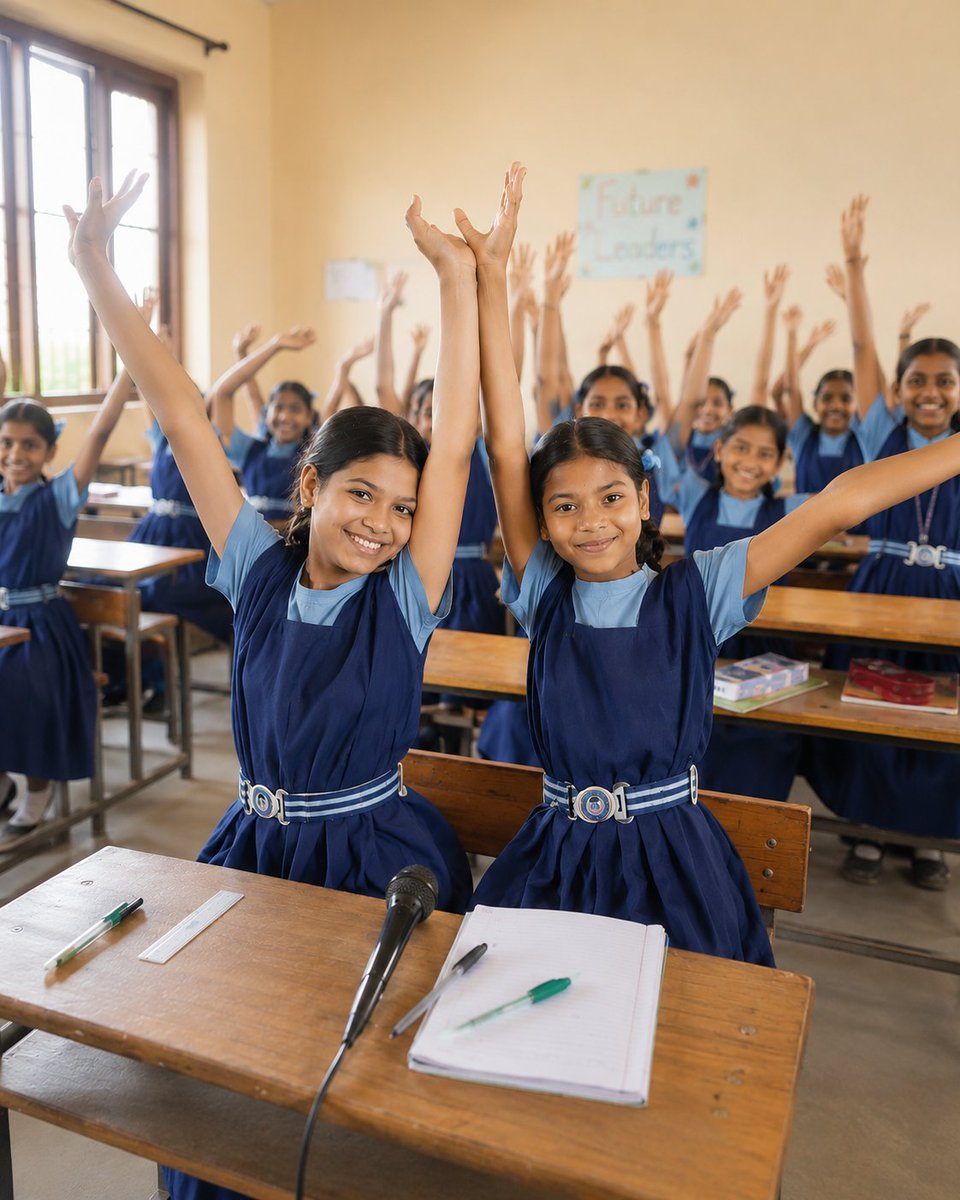 CommitTwoChange's tweet photo. She believed education was her superpower. And she was right! https://t.co/Hgvt5TihZ1