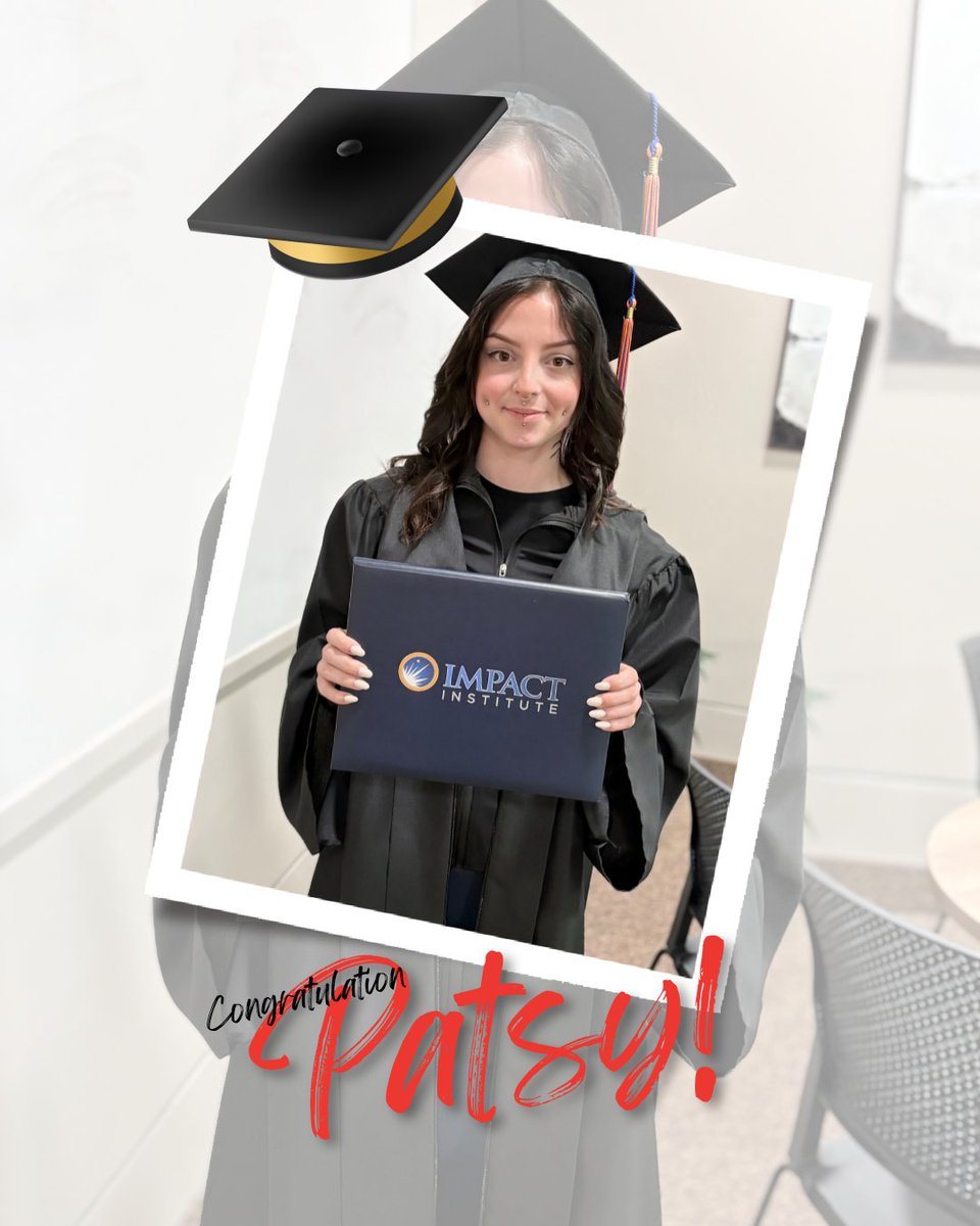 IMPACTinst's tweet photo. Congrats, Patsy!  Our Kendallville graduate did it!  We are so proud of your determination and success.  Your future is bright! 🎓  #IndianaAdultEducation #IAACE https://t.co/md6QXuGlJi