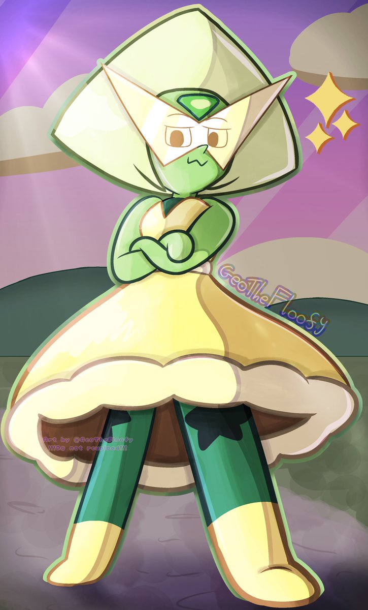GeoTheFloofy's tweet photo. I recently watched Steven Universe for the first time! And I really like Peridot. She is so silly :3

#art #peridot #stevenuniverse https://t.co/m5Ca58tHWf