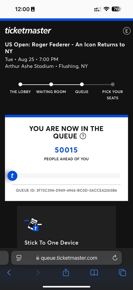 elyssauy's tweet photo. Wtf is this queue???? I just want to see Roger Federer 😭😭

US Open https://t.co/pdznhJ5QS8