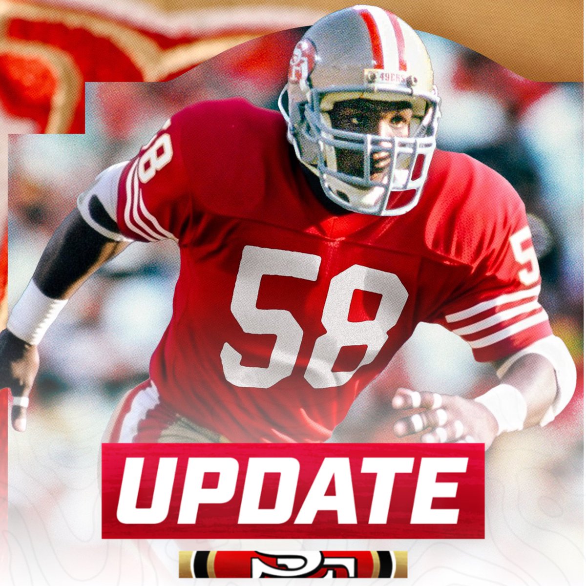 OurSf49ers's tweet photo. The #49ers have announced LB Keena Turner will be inducted into team's Hall of Fame during the Week 6 game vs. Washington at Levi's Stadium 👏 https://t.co/NJBHBsssr9