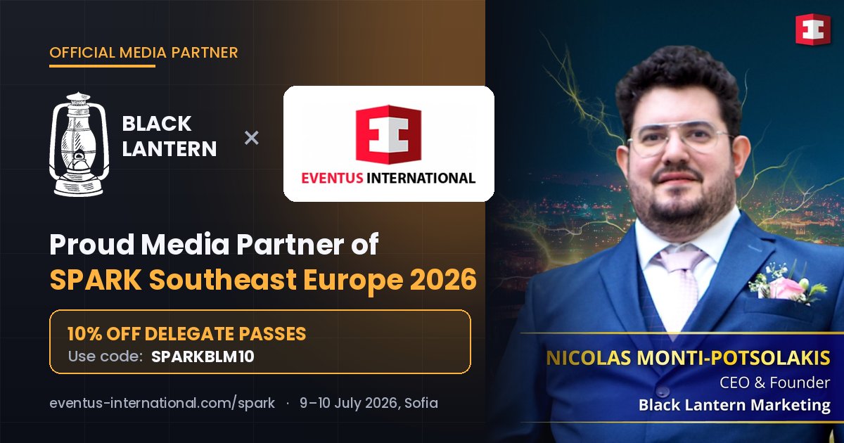 blacklanternsro's tweet photo. One week until SPARK Southeast Europe 2026 🇧🇬

I'll be on stage talking SEO → AIEO: how to stop chasing rankings and start being the answer AI gives.

Haven't grabbed a pass? 10% off with SPARKBLM10 🎁
📍 Sofia | 9–10 July #SPARK2026 https://t.co/BD02Ks5uiz