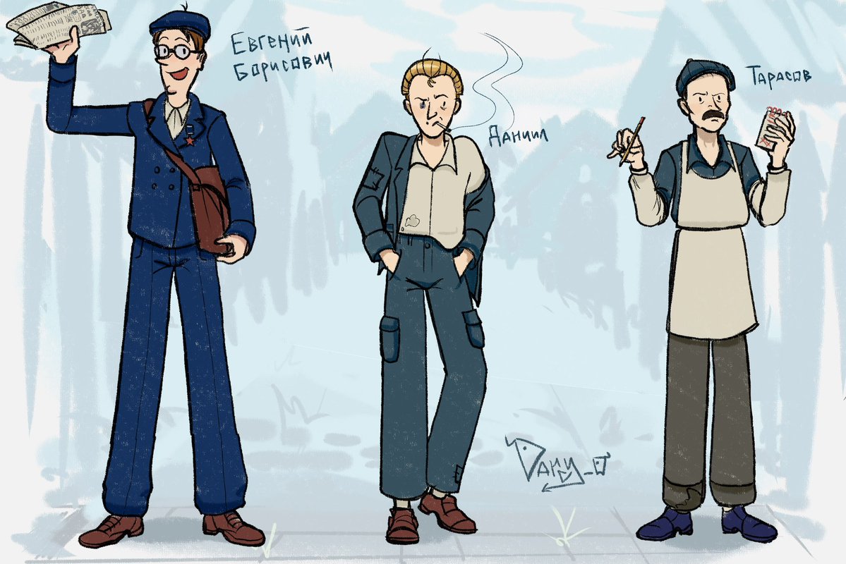 Darcy_tt0's tweet photo. Okay
USSR AU pt.2!
#thelonglongholiday #tllh https://t.co/7g4lRCIi4m