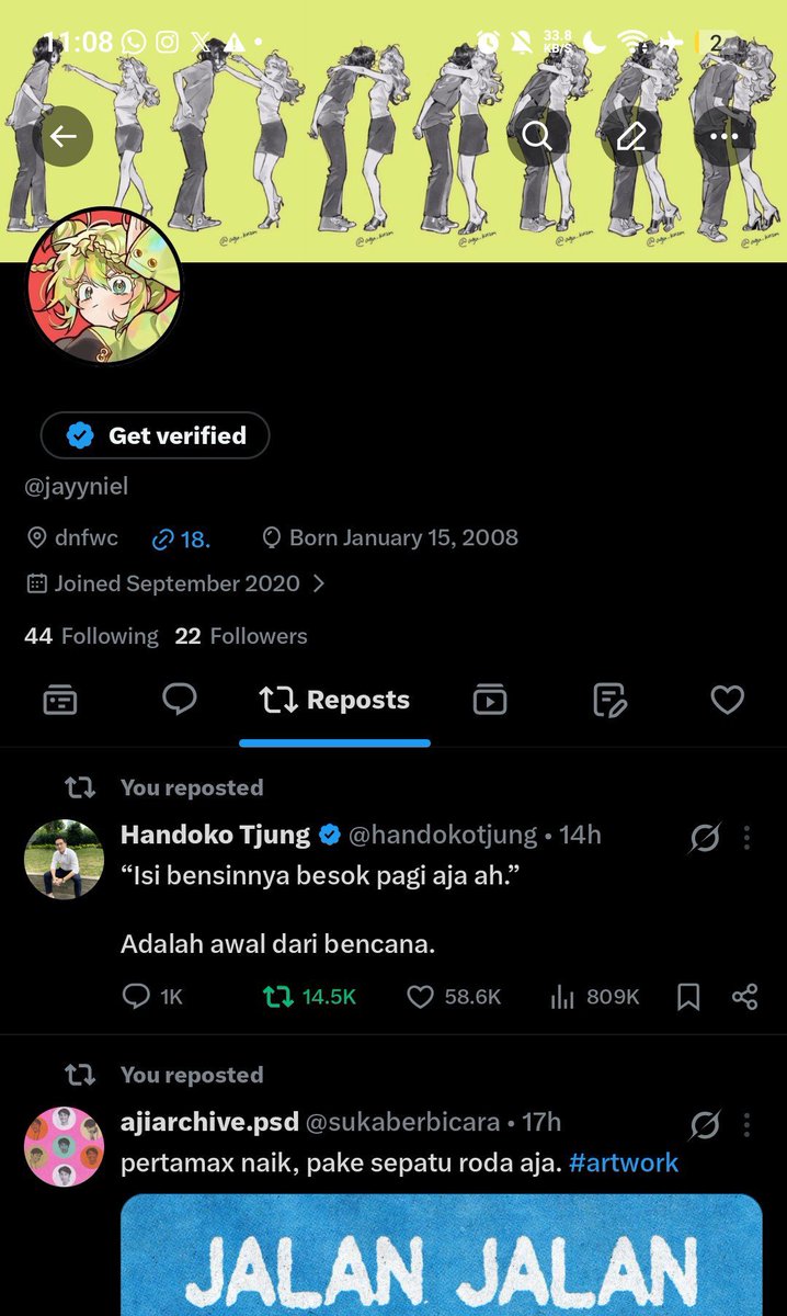 jayyniel's tweet photo. INI KENAPA DIPISAH GINI @elonmusk BALIKIN LAYOUT LAMA???? https://t.co/BWCVWo9phc