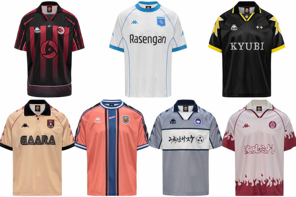 portalborutobr's tweet photo. 🚨| OFICIAL: A colaboração NARUTO x Kappa foi anunciada!

A marca esportiva se une à franquia para uma coleção inspirada no universo ninja. Confira alguns dos modelos revelados até agora! 🔥 https://t.co/aCazDdjfVW