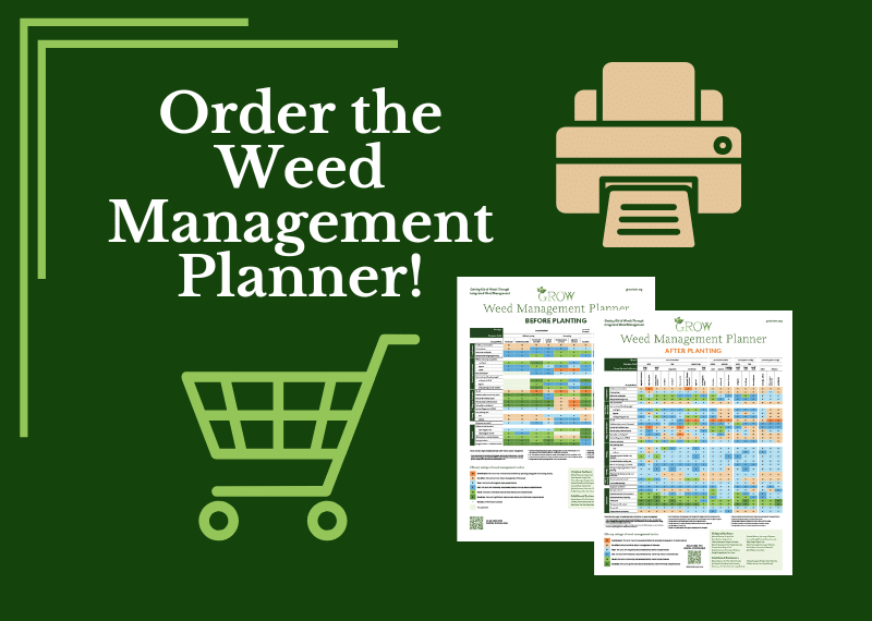 GetRidOfWeeds's tweet photo. Weed management doesn't stop even as the field season ramps up. Use GROW's Weed Management Planner to find the best chemical and non-chemical tactics for controlling different row crop weeds.

Order the planner for free here: https://t.co/MEHNXPgX7y

#growiwm #integratedweedmanagement #weeds #weedcontrol #farming #agriculture #rowcrops