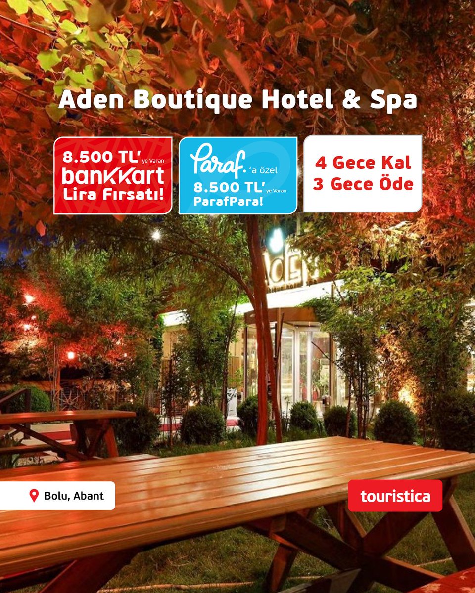 Touristica_Tr's tweet photo. Aden BoutiqueHotel & Spa’nınher detayı incelikle düşünülmüş mimarisinde ve dingin atmosferinde, aradığınız o huzurlu anı bulacaksınız. Kalabalıktan uzak, sadece anın keyfine varacağınız, ruhunuzu dinlendiren lüks bir kaçamak...

💯 Touristica Fırsatları;
🔵 8.500 TL’ye varan ParafPara
🔴 Bankkart’a 8.500 TL’ye varan Bankkart Lira
📌4 gece kal 3 gece öde

📞 Detaylı bilgi ve rezervasyon için https://t.co/MNSXw62saW veya 444 0 329

#Touristica #Tatil