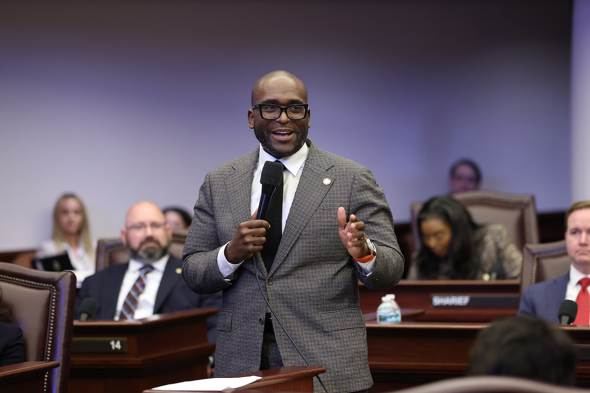 FLSenate's tweet photo. Last week we said goodbye to three of our favorite Senators. @Sen_Hooper @TinaPolsky @ShevrinJones - you will be missed! ❤️ https://t.co/XEuqdj2OSJ