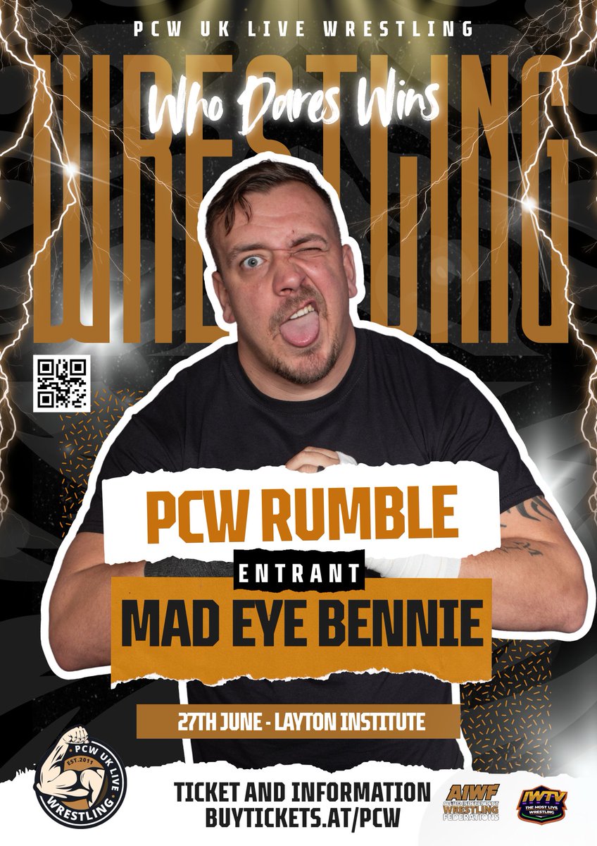 PCW_UK's tweet photo. LIMITED TICKETS FOR JUNE 27th!! 
Our next BIG event features a MASSIVE 30 person over the top RUMBLE!! 🤯 

TICKETS ON SALE 🎟️  https://t.co/gY7ygCY8Ah 

Venue: Layton Institute 👍  #Blackpool https://t.co/E4d1AV79q2