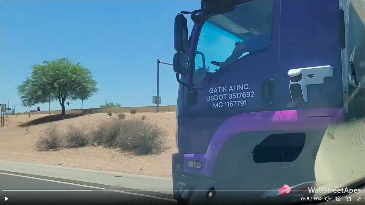 1Kilobyte's tweet photo. @WallStreetApes There was a guy in the truck. https://t.co/p7CGppsqYD