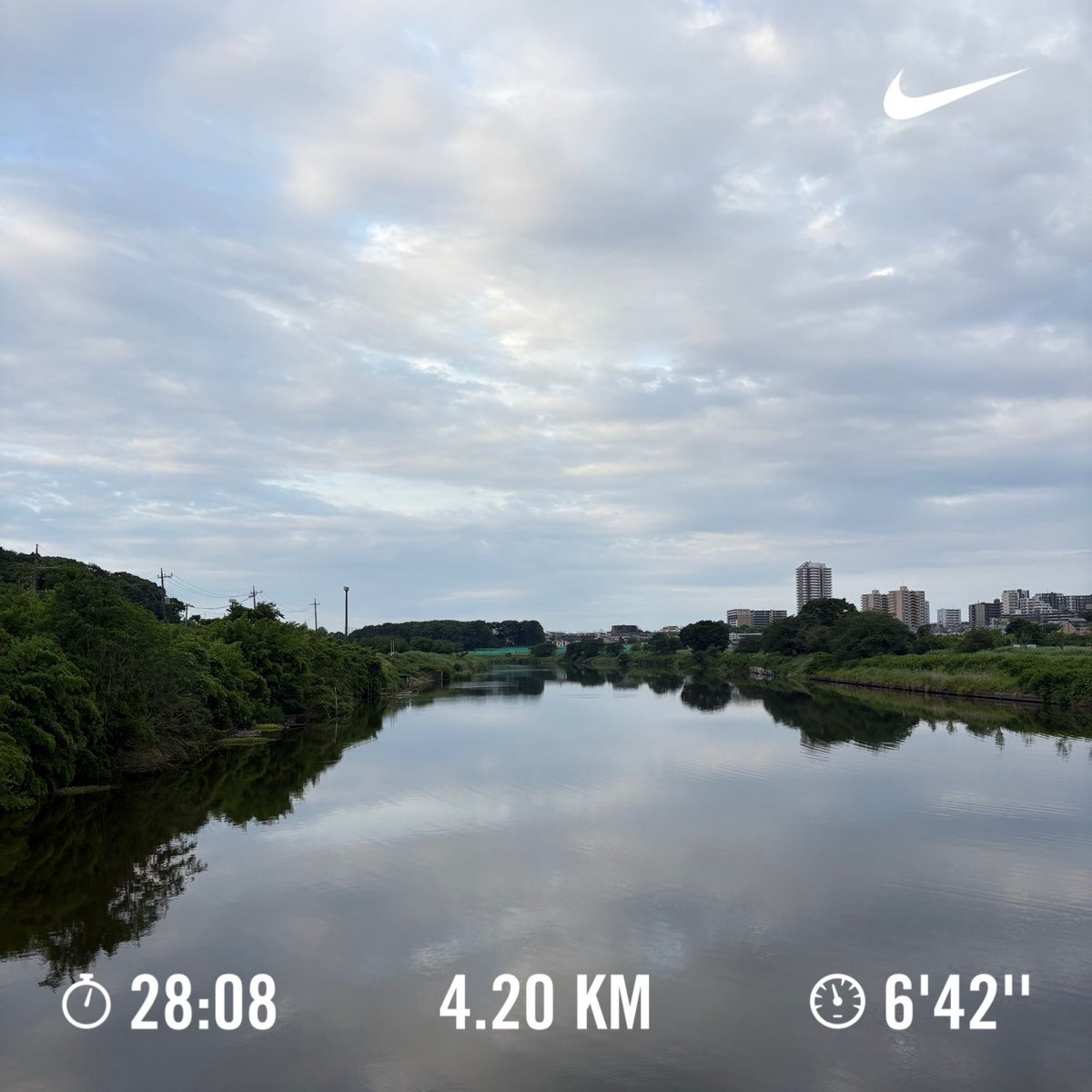 himi_days's tweet photo. 朝ラン🏃‍♀️
程よいペースで4.19km

雨や体調不良が重なり、久しぶりのランニングでした☔️

少し走るだけでも気分がリフレッシュできますね✨
#ランニング https://t.co/wgu4nX6IJd