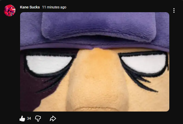 hydra6035's tweet photo. dark jimmy plush? They're getting sued 😭 https://t.co/YjVqrOoqpZ