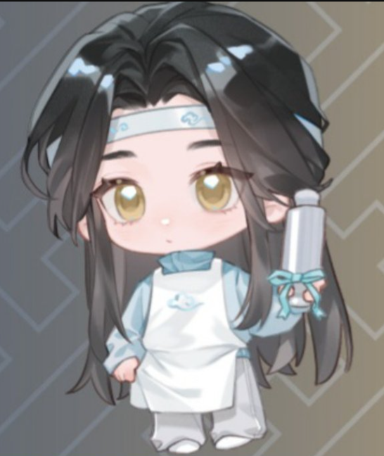 azure_winds8's tweet photo. Lan Zhan you are officially NOT allowed to look this cute.
THAT OUTFIIIITTTT apron and baggy pants and cuddly sweater he looks like a cuddly househusband😩😩😩 https://t.co/UpnWRUAJqR