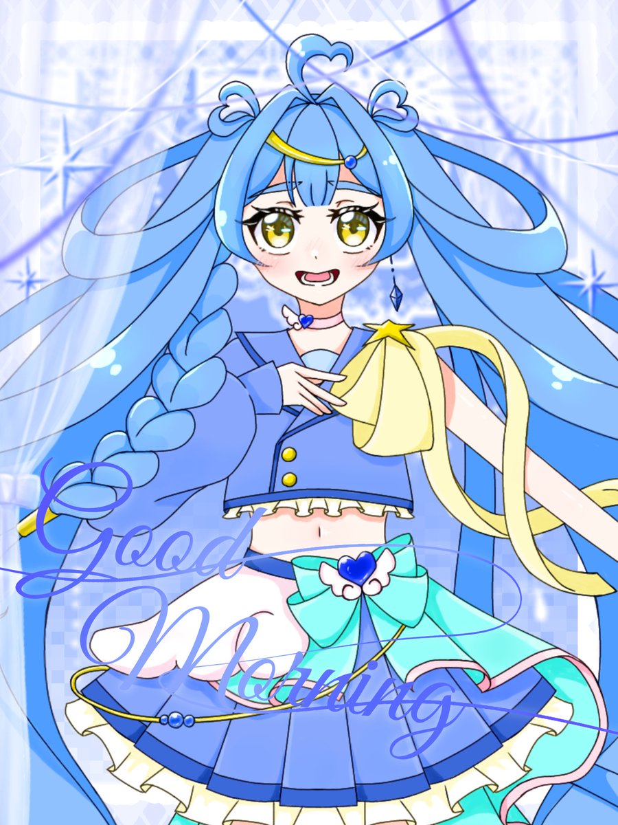 CureChat0724's tweet photo. #おはようＶライバー 
おはよう☀

チャツはこの形のお口がだ～いすきなんだよねー！！！
そして青色の宝石は全部サファイアなの💙
みんなはチャツのどこが好き？💕

明日はいよいよ大人数てぇてぇ出せそう！！！@大量でＴＬ荒らしちゃうかも💦ご了承ください🙏

１日ゆるふぁい‼️
#チャツを見て https://t.co/LcJdXJnQQR