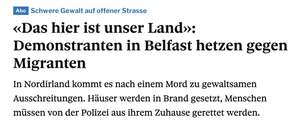 Martiprime's tweet photo. Natürlich ist Gewalt immer falsch, aber wenn die Politik die Probleme jahrelang vernachlässigt und kleinredet, dann ist dies das Resultat. Daher ist ein JA zur #nachhaltigkeitsinitiative besser als nichts zu tun, damit wir in der Schweiz in Zukunft nicht auch solche Pogrome sehen. #migration