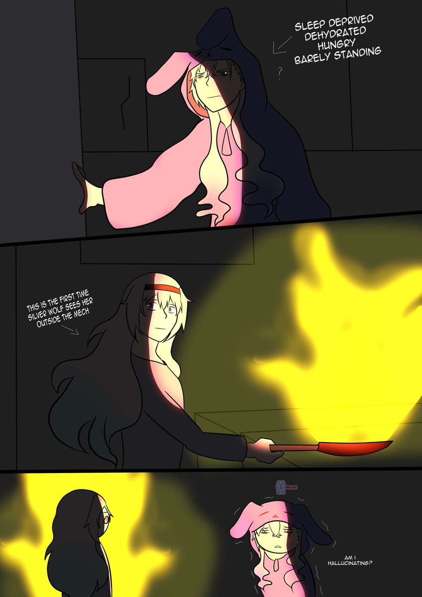 Aki84643215's tweet photo. 4am horror stories.
#honkaistarrail #hsr #silverwolf #firefly #silverfly https://t.co/boBZqr0ASp