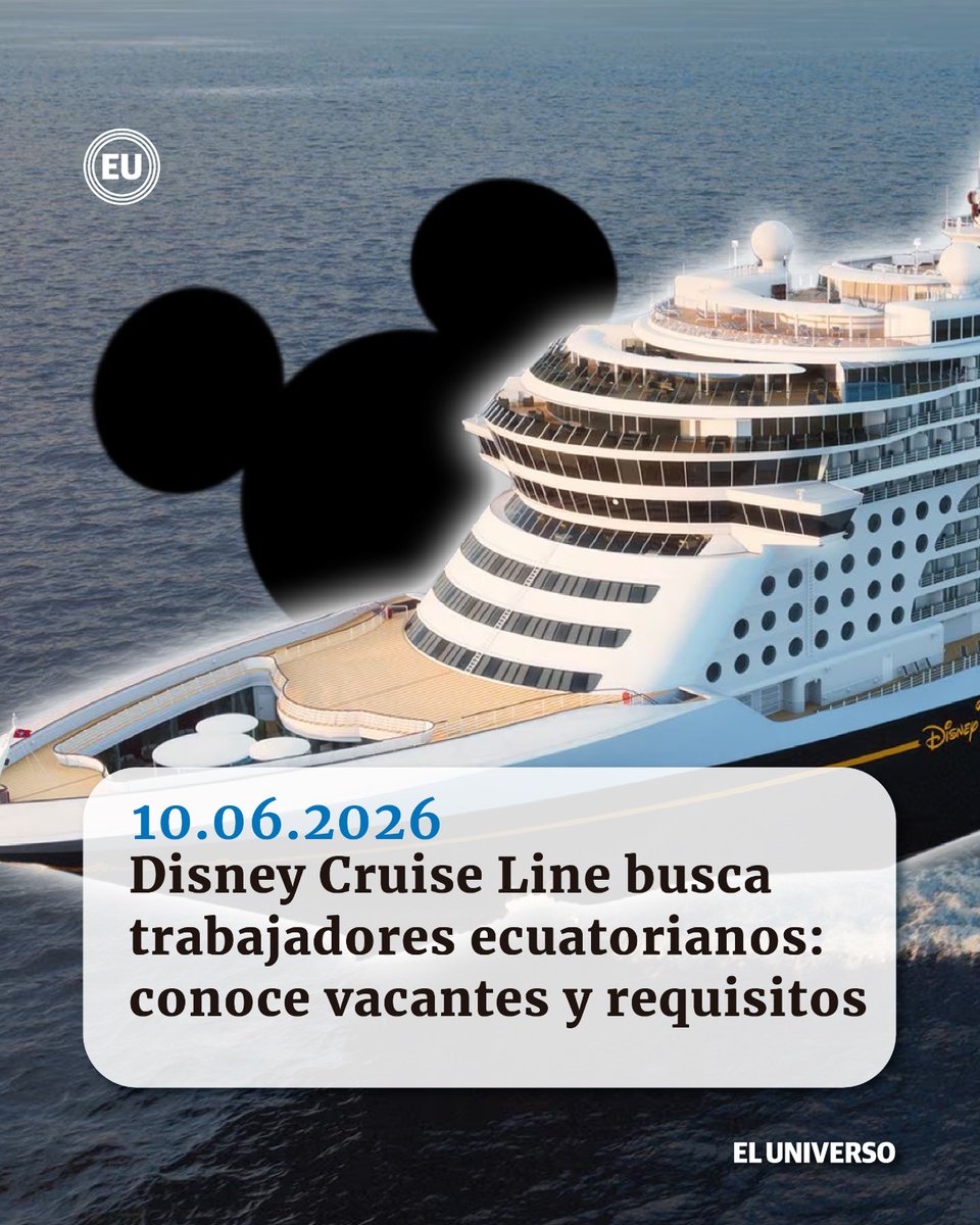 eluniversocom's tweet photo. Una agencia especializada inició operaciones en Ecuador para reclutar personal para cruceros internacionales con ingresos que pueden superar los USD 3.000 https://t.co/I8wHWChLkD https://t.co/SryUgbjVJC