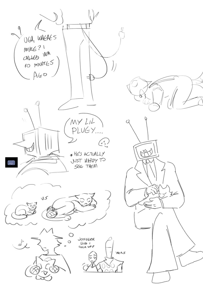 arkos404's tweet photo. more polymiketenna but now with more infighting. hooray #miketenna

guys seriously whats the ship name for tenna x pluey, just straight up plueytenna https://t.co/h5suBmey77
