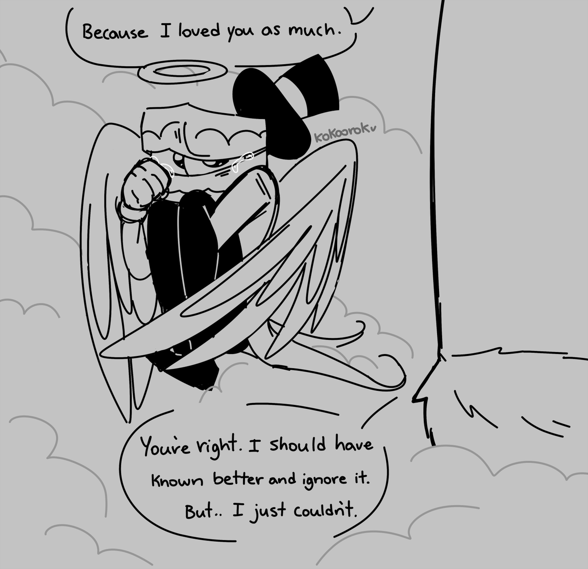 kokoorok's tweet photo. royalteeth angel au (2/?) https://t.co/MAK9Jlltkq