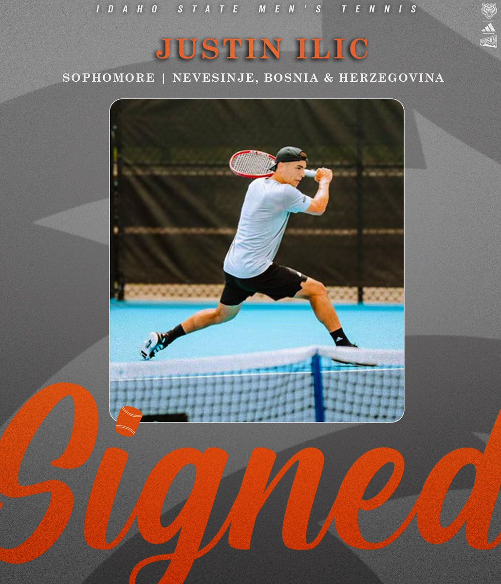 IdahoStateMTEN's tweet photo. 𝐒𝐢𝐠𝐧𝐞𝐝 ✍️

Help us welcome Justin to the squad 🤝

#RoarBengalsRoar https://t.co/Z8ZmMqHg7Z